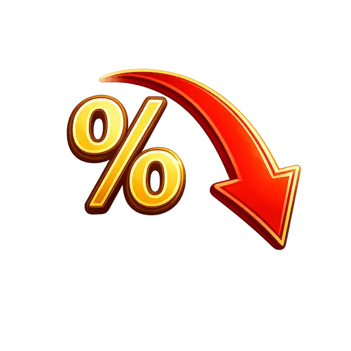 Percentage Decrease Calculator target icon