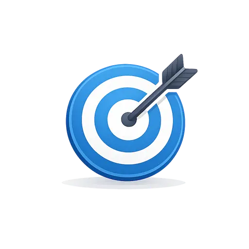 ROI calculator target icon